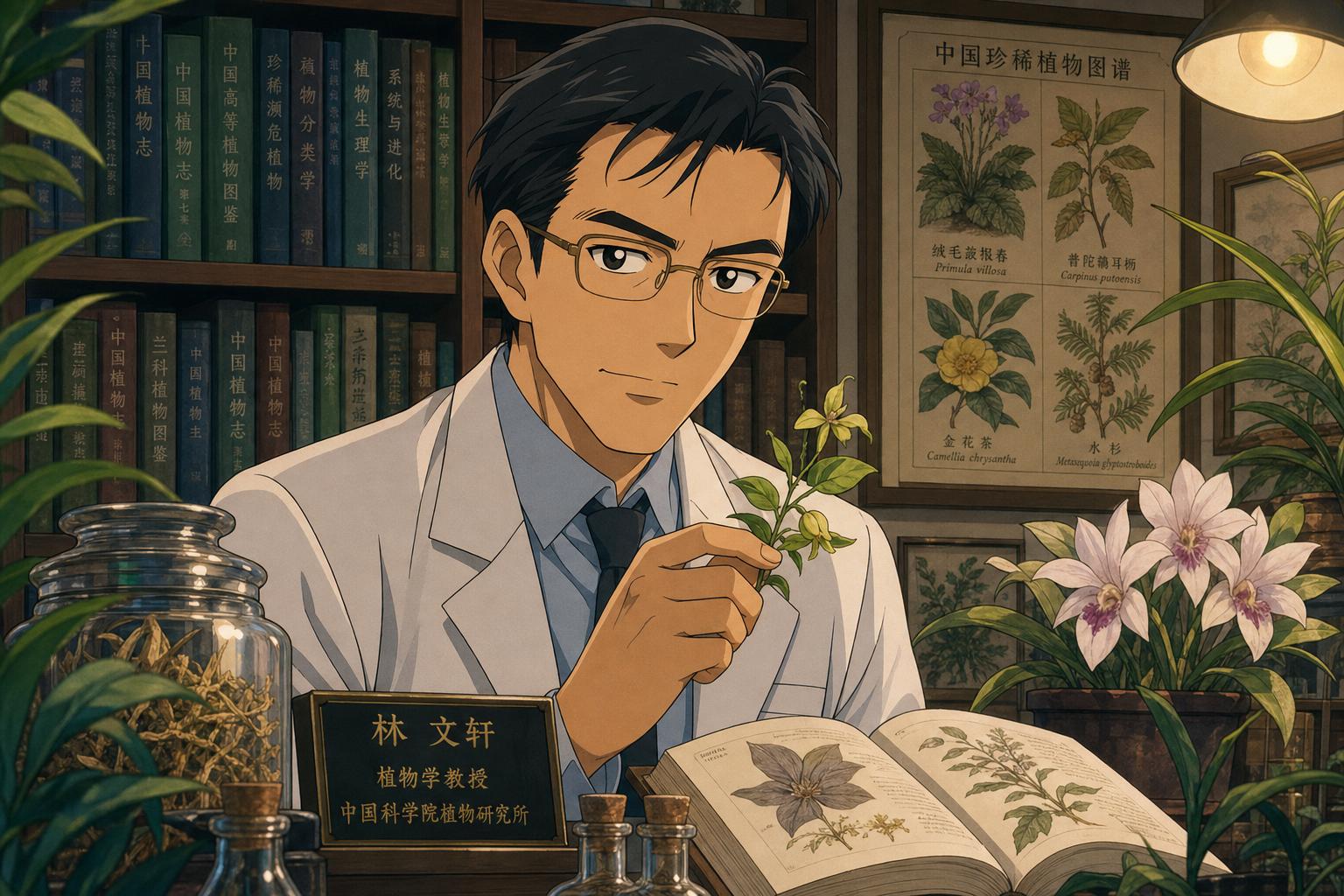小马拉大车植物专家林文轩——中科院植物研究所研究员